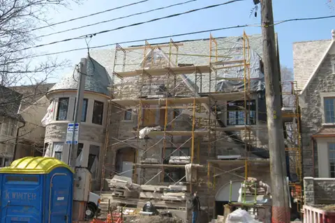 Residential roof project — detail 1